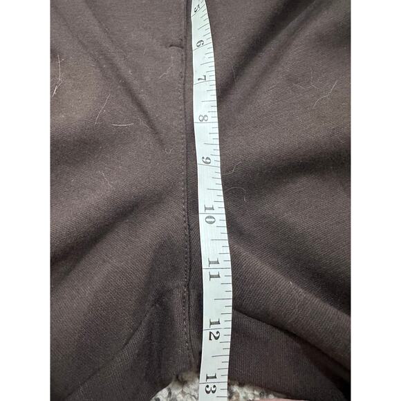 J. Jill Stretch Straight Leg Ankle Pants Java Brown Wardrobe Basic NWT size 12 - Picture 8 of 9